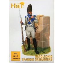 HAT 8301 1:72 NAPOLEONIC SPANISH GRENADIERS ( 32 )