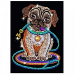 SEQUIN ART 61502 LILY PUG