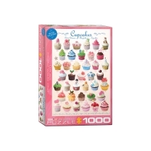 EUROGRAPHICS 6000-0409 CUPCAKES PUZZLE 1000 PIEZAS