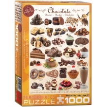 EUROGRAPHICS 6000-0411 SWEET LINE CHOCOLATES PUZZLE 1000 PIEZAS