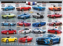 EUROGRAPHICS 6000-0733 CHEVROLET THE CAMARO EVOLUTION PUZZLE 1000 PIEZAS