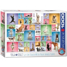 EUROGRAPHICS 6000-0954 YOGA DOGS PUZZLE 1000 PIEZAS