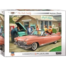 EUROGRAPHICS 6000-0955 THE PINK CADDY PUZZLE 1000 PIEZAS