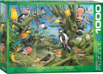 EUROGRAPHICS 6000-0967 GARDEN BIRDS BY JOAHN FRANCIS PUZZLE 1000 PIEZAS