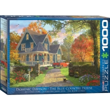 EUROGRAPHICS 6000-0978 THE BLUE COUNTRY HOUSE PUZZLE 1000 PIEZAS