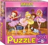 EUROGRAPHICS 6100-0414 GO GIRLS GO ! BALLET PUZZLE 100 PIEZAS