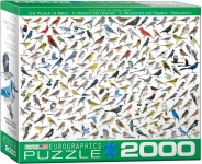 EUROGRAPHICS 8220-0821 THE WORLD OF BIRDS PUZZLE 2000 PIEZAS