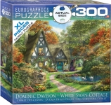 EUROGRAPHICS 8300-0977 WHITE SWAN COTTAGE PUZZLE 300 PIEZAS