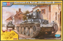 HOBBYBOSS 80141 GERMAN PANZER KPFW 38 ( T ) AUSF B 1:35