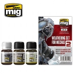 AMMO MIG JIMENEZ AMIG7429 WEATHERING SET FOR MECHAS