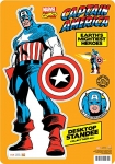 AQUARIUS 11521 MARVEL CAPITAN AMERICA DESKTOP STANDEE