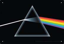 AQUARIUS 30027 PINK FLOYD DARK SIDE OF THE MOON TIN SIGN