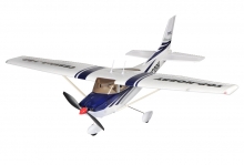 TOPRC CESSNA 182 LED LIGHTS RTF+FLIGHT STABILIZER EPO BRUSHLESS BLUE