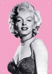 AQUARIUS 30024 MARILYN MONROE PINK TIN SIGN