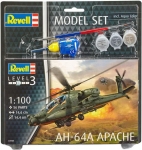 REVELL 64985 MODEL SET AH 64A APACHE 1:100