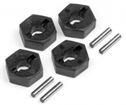 HPI 115308 12MM WHEEL HEX HUB SET ( 4 ) JUMPSHOT MT
