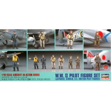 HASEGAWA 36107 WWII PILOT FIGURES 1:48