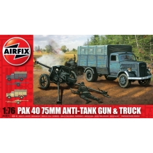 AIRFIX 02315 PAK 40 75MM ANTI-TANK GUN & TRUCK 1:76