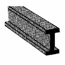 PLASTRUCT 90522 PERFIL I 15.9 MM