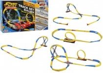 MOTORMAX 78268 SPEEDWAY TRACK SET BUILDER PLENTY OF TRACKS AND CONNECTORS CAN BUILD AT LEAST 4 DIFFERENT LAYOUTS