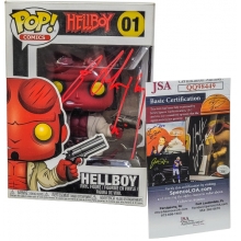 FUNKO 22715 POP COMICS HELLBOY HELLBOY W JACKET AUTOGRAFIADO