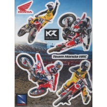 NEWRAY 90001 HRC FACTORY HONDA TEAM WALL GRAPHIC ( KEN ROCZEN )