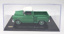 MAGAZINE CHEVY3100-56 1956 CHEVROLET 3100 MARTA ROCHA PICK UP GREEN WHITE