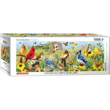 EUROGRAPHICS 6010-5338 GARDEN BIRDS PANORAMA GIORDANO PUZZLE 1000 PIEZAS