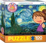 EUROGRAPHICS 6100-1204 STARRY NIGHT BY VAN GOGH PUZZLE 100 PIEZAS