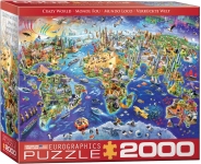 EUROGRAPHICS 8220-5343 CRAZY WORLD PUZZLE 2000 PIEZAS