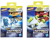 HASBRO E0153 NERF NITRO SINGLE STUNT FOAM CAR AST SURTIDO