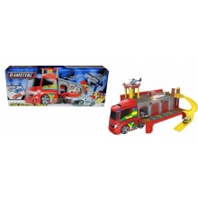 HTI 1416429 TEAMSTERZ FIRE STATION TRUCK PLAYSET