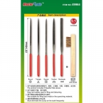 TRUMPETER 09964 ASSORTED NEEDLE FILES SET ( MIDDLE TOOTHED, 5PCS )?3*140MM