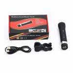 TOPCAM YM-BS044 BLUETOOTH SPEAKER WITH LED FLASHING AND POWER BANK