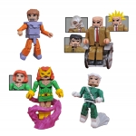 DIAMOND SELECT 82574 MARVEL X MEN VS BROTHERHOOD MINIMATES 4 PACK BOX SET