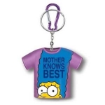 MONOGRAM 27859 SIMPSONS MARGE MOTHER KNOWS BEST SHIRT COIN HOLDER KEY CHAIN