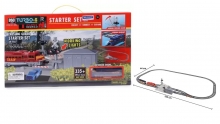 TRACK 2088 B O TRACK TRAIN WITH LIGHTS =CROSSING GUARD SET ( LENGTH 335CM )