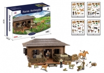 WORLD-OF-ANIMALS Q9899-ZJ62 HAPPY FARMER PLAY SET SURTIDO