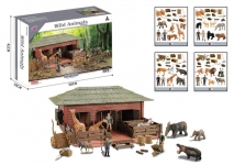 WORLD-OF-ANIMALS Q9899-ZJ102 WILD ANIMALS PLAY SET SURTIDO