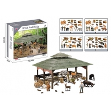 WORLD-OF-ANIMALS Q9899-ZJ104 WILD ANIMALS PLAY SET SURTIDO