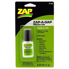 ZAP PT-100 1/4 OZ ( 7 GRAM ) BRUSH ON ZAP A GAP, CARDED