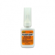 ZAP PT-19 1/3 OZ ( 9.35 GRAM ) PLASTI ZAP CA MEDIUM VISCOSITY