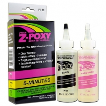 ZAP PT-38 8 FL OZ ( 236 ML ) 5 MINUTE Z POXY EPOXY