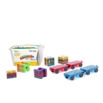 BRAINTOYS IMA050 SET TRENES IMANIX 50 PIEZAS