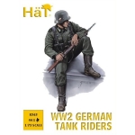 HAT 8262 1:72 WWII GERMAN TANK RIDERS ( 44 )