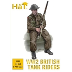 HAT 8264 1:72 WWII BRITISH TANK RIDERS ( 44 )