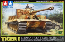 TAMIYA 32575 1:48 GERMAN TIGER I LATE PRODUCTION TANK