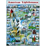 WHITEMOUNTAIN 132 AMERICAN LIGHTHOUSES COLLAGE PUZZLE 1000 PIEZAS