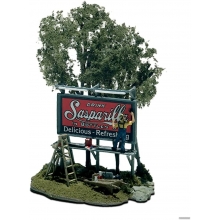 WOODLAND 105 HO MINI SCENE KIT SIGN PAINTER