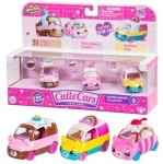 IMEX 56611 56641/56642/56643/56644 SHOPKINS 3 CUTIE CARS 3 MINI SHOPKINS